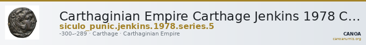 Carthaginian Empire Carthage Jenkins 1978 Carthage series 5 — CANOA