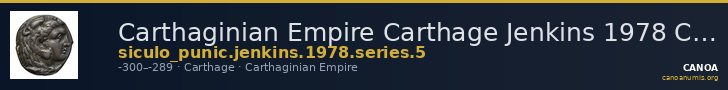 Carthaginian Empire Carthage Jenkins 1978 Carthage series 5 — CANOA