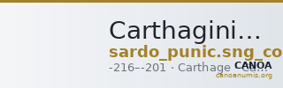Carthaginian Empire Carthage Jenkins/Lewis 1963 387-8 — CANOA