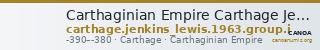 Carthaginian Empire Carthage Jenkins/Lewis 1963 group I — CANOA