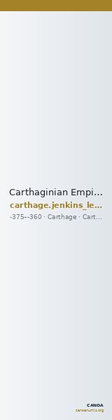 Carthaginian Empire Carthage Jenkins/Lewis 1963 group II — CANOA