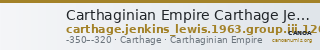 Carthaginian Empire Carthage Jenkins/Lewis 1963 group III, 120-135 — CANOA