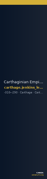 Carthaginian Empire Carthage Jenkins/Lewis 1963 group V — CANOA