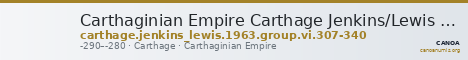 Carthaginian Empire Carthage Jenkins/Lewis 1963 group VI, 307-340 — CANOA