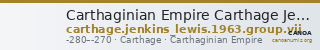 Carthaginian Empire Carthage Jenkins/Lewis 1963 group VII — CANOA