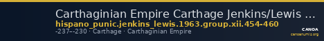 Carthaginian Empire Carthage Jenkins/Lewis 1963 group XII, 454-460 — CANOA