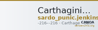 Carthaginian Empire Carthage Jenkins/Lewis 1963 group XVII — CANOA