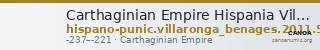 Carthaginian Empire Hispania Villaronga/Benages 2011 542-551 — CANOA