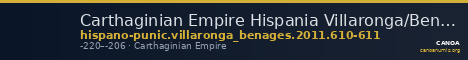 Carthaginian Empire Hispania Villaronga/Benages 2011 610-611 — CANOA
