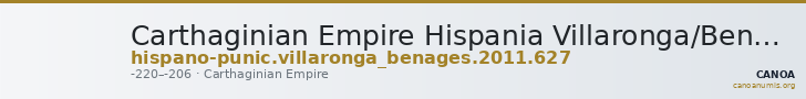 Carthaginian Empire Hispania Villaronga/Benages 2011 627 — CANOA