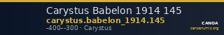 Carystus Babelon 1914 145 — CANOA