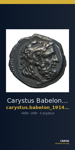 Carystus Babelon 1914 149 — CANOA