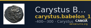 Carystus Babelon 1914 149 — CANOA