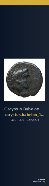 Carystus Babelon 1914 150-152 — CANOA