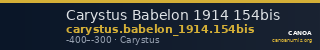 Carystus Babelon 1914 154bis — CANOA