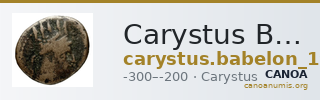 Carystus Babelon 1914 155 — CANOA