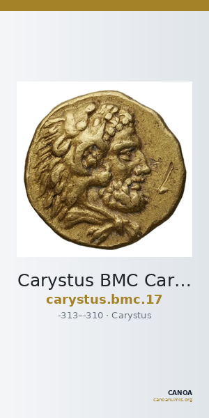 Carystus BMC Carystus 17 — CANOA