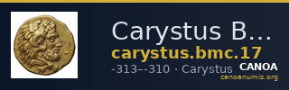 Carystus BMC Carystus 17 — CANOA