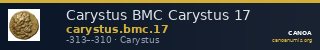 Carystus BMC Carystus 17 — CANOA