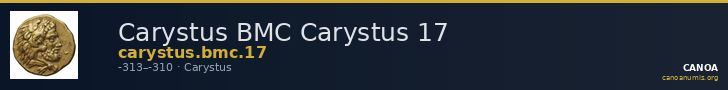 Carystus BMC Carystus 17 — CANOA