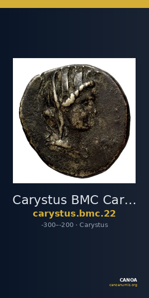 Carystus BMC Carystus 22 — CANOA