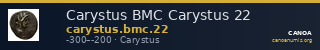 Carystus BMC Carystus 22 — CANOA
