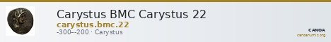 Carystus BMC Carystus 22 — CANOA