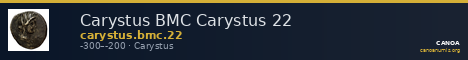 Carystus BMC Carystus 22 — CANOA