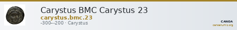 Carystus BMC Carystus 23 — CANOA