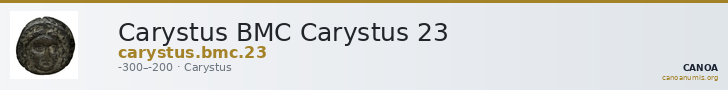 Carystus BMC Carystus 23 — CANOA