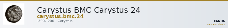 Carystus BMC Carystus 24 — CANOA