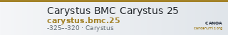 Carystus BMC Carystus 25 — CANOA