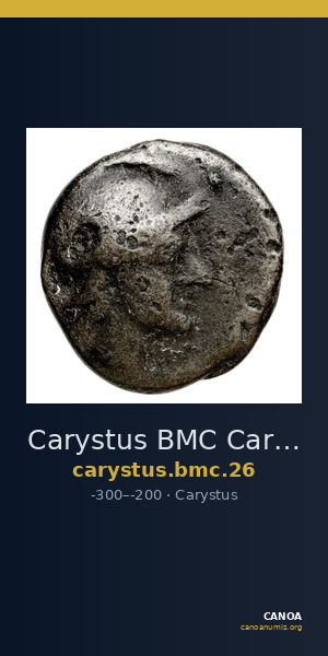 Carystus BMC Carystus 26 — CANOA