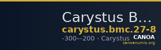 Carystus BMC Carystus 27-28 — CANOA