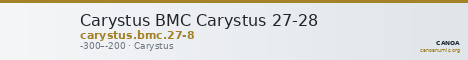 Carystus BMC Carystus 27-28 — CANOA