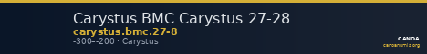 Carystus BMC Carystus 27-28 — CANOA