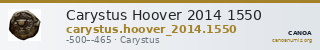 Carystus Hoover 2014 1550 — CANOA