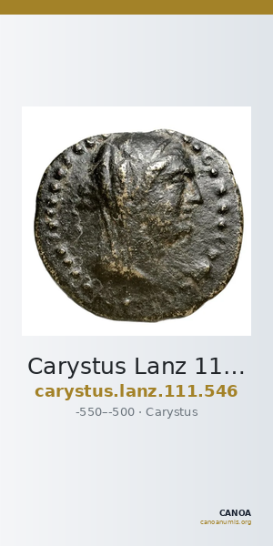 Carystus Lanz 111 (2002, BCD) 546 — CANOA
