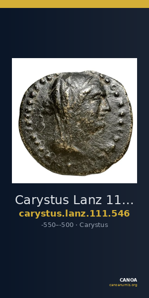 Carystus Lanz 111 (2002, BCD) 546 — CANOA