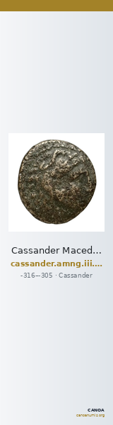 Cassander Macedon AMNG III.2 1-2 — CANOA