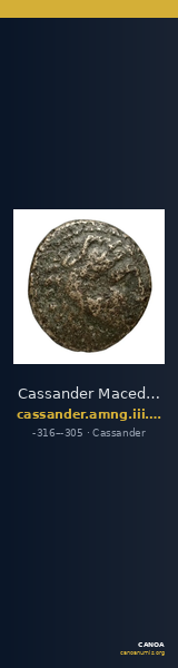 Cassander Macedon AMNG III.2 1-2 — CANOA