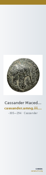 Cassander Macedon AMNG III.2 10 — CANOA