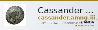 Cassander Macedon AMNG III.2 10 — CANOA