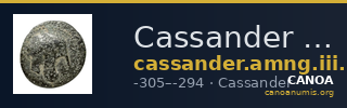 Cassander Macedon AMNG III.2 10 — CANOA