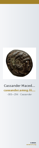 Cassander Macedon AMNG III.2 3-4 — CANOA