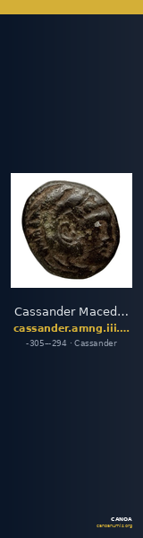 Cassander Macedon AMNG III.2 3-4 — CANOA