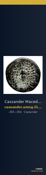 Cassander Macedon AMNG III.2 7-8 — CANOA