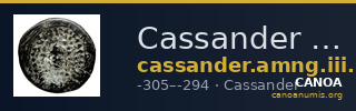Cassander Macedon AMNG III.2 7-8 — CANOA