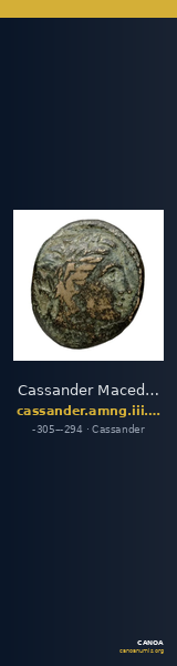 Cassander Macedon AMNG III.2 9 — CANOA