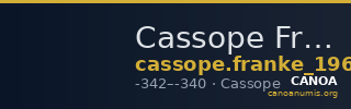 Cassope Franke 1961 Kassope Group I — CANOA